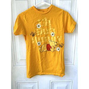 Disney Size S Women’s Turquouse V-neck Winnie The Pooh T-Shirt